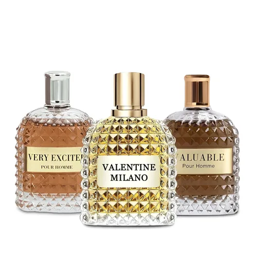 Vista 13 de AFLUXE Colonia para hombres Azure Vantage Set Maravilloso Multi Perfumado Eau de Toilette con vaporizador natural Perfume para hombres para todo