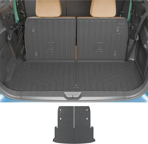 Vista 17 de Rongtaod Alfombrilla de carga y respaldo para Jeep Grand Cherokee L 2021
