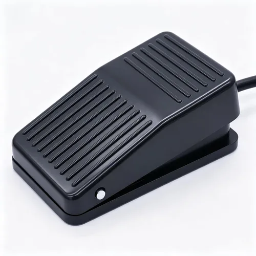 Vista 3 de Twidec /10A 250VAC momentáneo antideslizante plástico pedal interruptor SPDT NO NC manos libres negro interruptor de pie para CNC industrial con 3.3