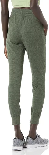 Vista 2 de Tienda Essentials Pantalón deportivo elástico Brushed Tech para mujer (disponible en tallas extragrandes)
