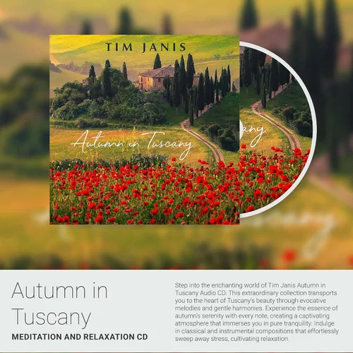 Vista 3 de Tim Janis Otoño en Toscana: meditación y relajación sonidos calmantes para un sueño reparador profundo, alivio del estrés, música relajante, música