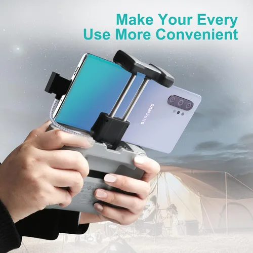 Vista 6 de MTAKYI Micro USB tipo C 0.5 pies/5.9 in carga de teléfono+cable de control remoto de datos, para DJI Mavic Air, Mavic Pro/2 Pro Zoom, Mavic