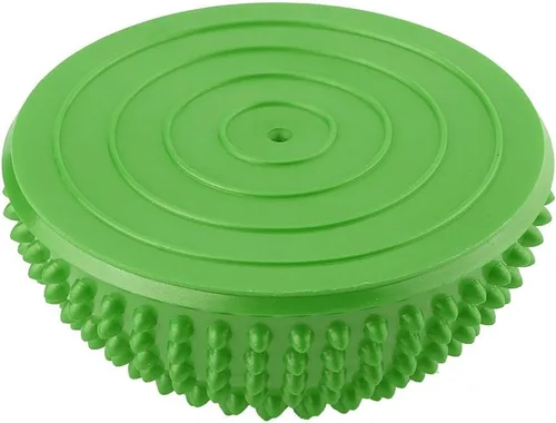 Vista 2 de Pelota de equilibrio, masaje de pies y entrenamiento de estabilidad con superficie texturizada, accesorio de pilates para yoga, fitness, gimnasia