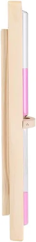 Vista 7 de Reloj de arena para sauna Temporizador de arena de 15 minutos de madera para sauna Temporizador de arena Montado en la pared Reloj de arena