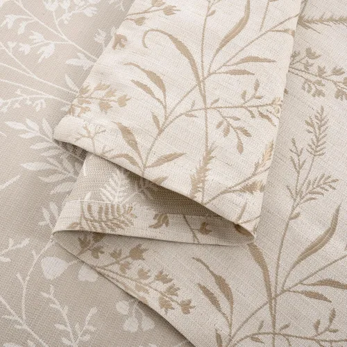 Vista 8 de BGment Cortinas de lino beige para dormitorio de 63 pulgadas de largo, cortinas de ventana con ojales y ojales para ventana de sala de estar, 2