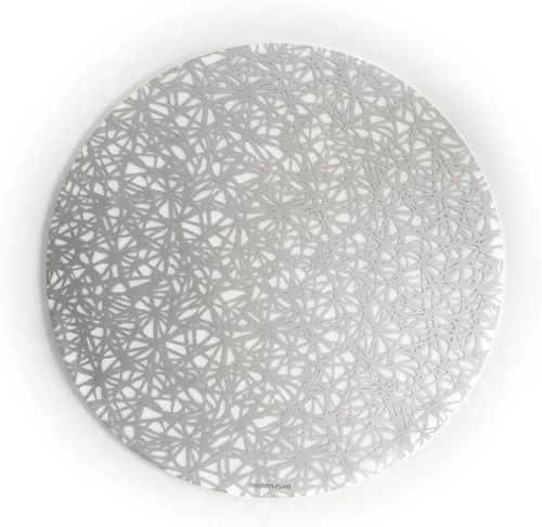 Vista 22 de Modern-Twist Mantel individual rectangular de silicona de 14 x 16 pulgadas, 100% silicona de grado alimenticio, estampado Asawa en niveles, paquete