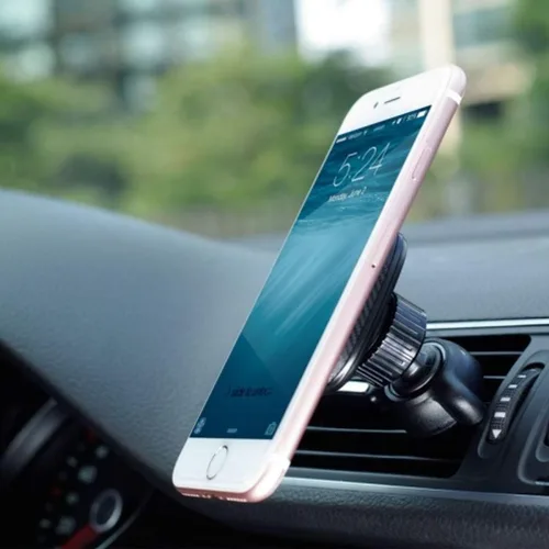 Vista 2 de Soporte magnético para automóvil compatible con Samsung Galaxy S25/S24/S23/S22/S21/S20/FE/Plus/Ultra, A14 A15 A16, A25 A35 A54 - Soporte
