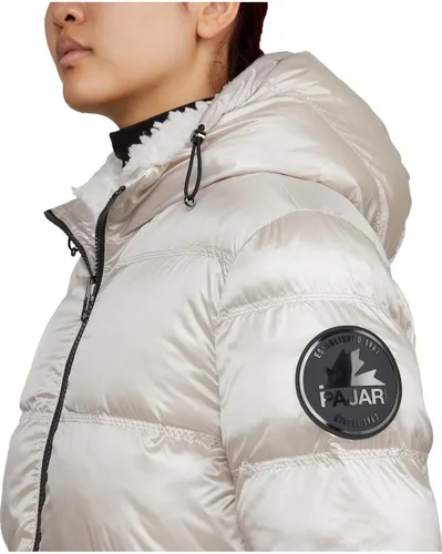 Vista 6 de PAJAR SNOW Sherpa - Abrigo reversible de invierno para mujer