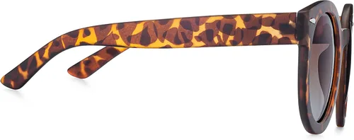 Vista 4 de Lentes de sol GrinderPUNCH para mujer, inspiradas en las lentes de diseño, grandes, redondas y de estilo moderno