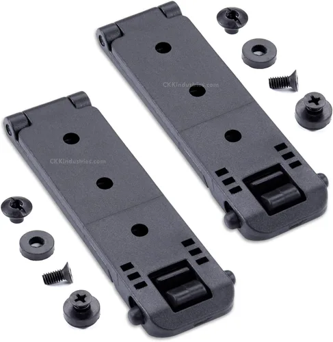 Vista 8 de HolsterSmith Clips de Cinturón con Bloqueo Compatibles con Molle con Herrajes de Montaje – (1.50, 2.0, 3.0 y 5.0 Pulgadas) – Accesorios Molle