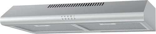 Vista 11 de Midea MVG30W8AST Campana extractora de ventilación de 30 pulgadas con conductos de montaje en pared con ventilador de escape de 450 CFM de 3
