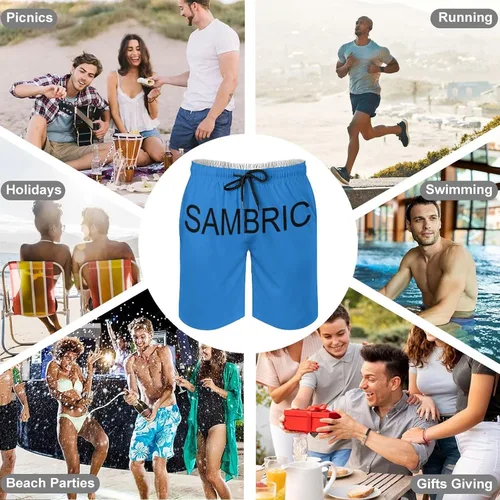 Vista 6 de ORDALI SAMBRIC - Pantalones cortos deportivos ligeros y transpirables de malla, pantalones deportivos para hombres y mujeres, pantalones cortos