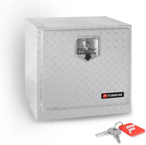 Vista 13 de FORWODE Caja de herramientas de 18 Pulgadas para Carrocería de Camión, de Aluminio, para Camión con Remolque, Caja de Herramientas para Camioneta