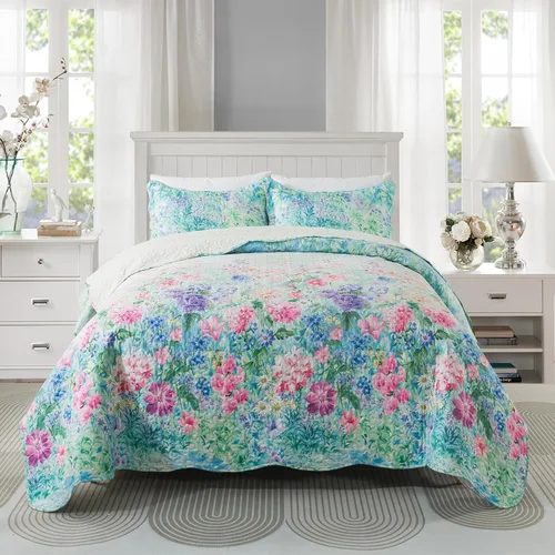 Vista 26 de Travan Juegos de Edredón de 2 Piezas Twin con Sham, Ropa de Cama de Gran Tamaño, Colcha Reversible, Juego de Cubrecama Suave, Tamaño Twin
