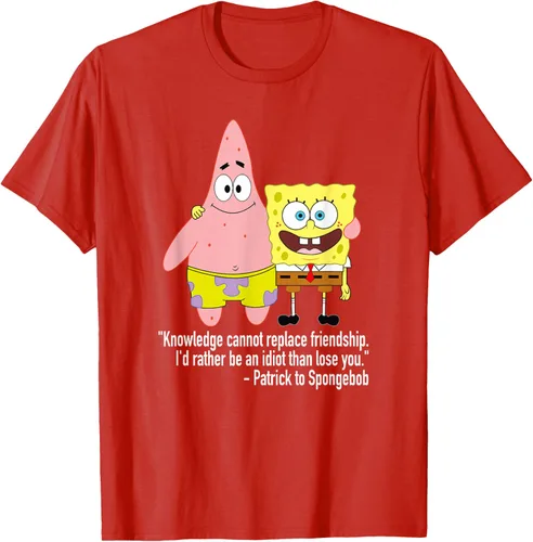 Vista 65 de Mademark x SpongeBob SquarePants - Patrick & SpongeBob - Camiseta de la amistad Asfalto