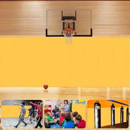 Vista 17 de Acolchado de pared para gimnasio, almohadilla de pared para niños, acolchado de pared de 2" de espesor, acolchado de pared para protección de 4