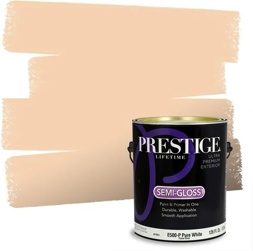 Vista 191 de PRESTIGE Pintura exterior e imprimación en uno, bronceado Aberdeen, plano, 1 galón