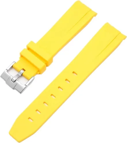 Vista 60 de Correa de camuflaje para Omega Moon Curvo Extremo Pulsera de goma de silicona Hombres Mujeres Sport Watch Band Accesorio 0.787 in