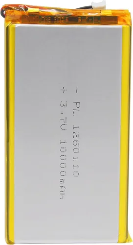 Vista 26 de 3.7V 2800mAh 123464 Lipo batería recargable de iones de polímero de litio con conector JST