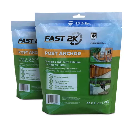 Vista 6 de Fast 2K Post Anchor Mix Compuesto de Base Compuesta Expansiva (Cerca, 1)
