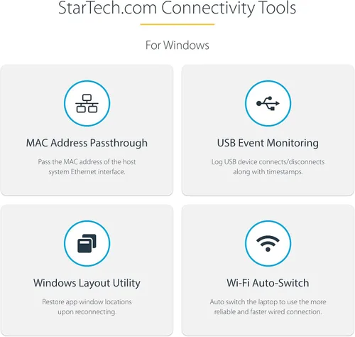 Vista 8 de StarTech Mini Dock USB-C 5 en 1 con HDMI 4K HDR10, 3 puertos 5Gbps, 100W PD Windows macOS ChromeOS iPadOS Android, WWCB certified Chromebooks