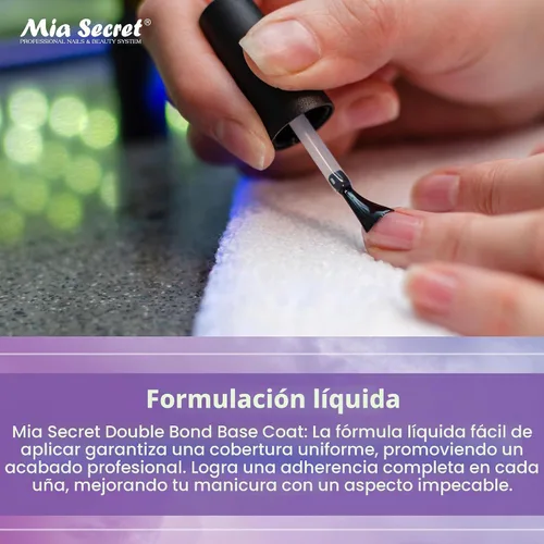 Vista 5 de Mia Secret Capa base profesional de doble enlace