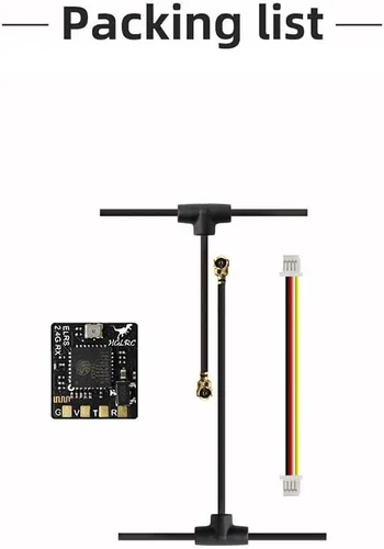 Vista 2 de HGLRC ELRS 2.4GHz ExpressLRS RX Nano módulo alta frecuencia de actualización para FPV RC Quadcopter Racing Drone