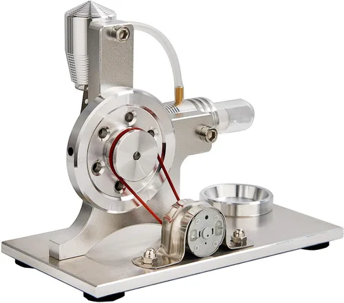 Vista 3 de Sunnytech Motor LT001-SC005 del motor del aire caliente de Stirling de la baja temperatura