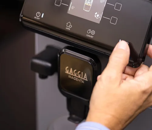 Vista 5 de Gaggia Magenta Prestige Over Ice Máquina automática de café expreso Moonlight Gris