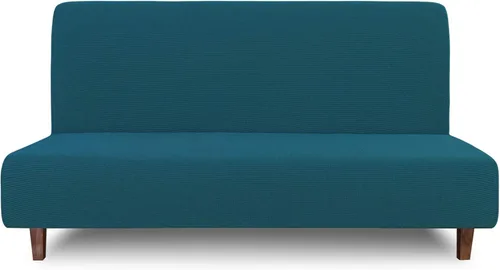 Vista 22 de Easy-Going Funda 100% Impermeable para Futón, Funda de Sofá Impermeable Doble para Futón, Funda de Sofá Jacquard Elástica, Protector de Muebles a