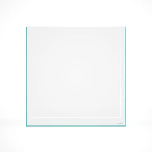 Vista 37 de LANDEN 25C 3.7 Galones Cubo Tanque de Acuario Sin Montura de Hierro Bajo, W9.84×D9.84×H9.84 pulg(25x25x25cm) 5mm de Grosor con Almohadilla