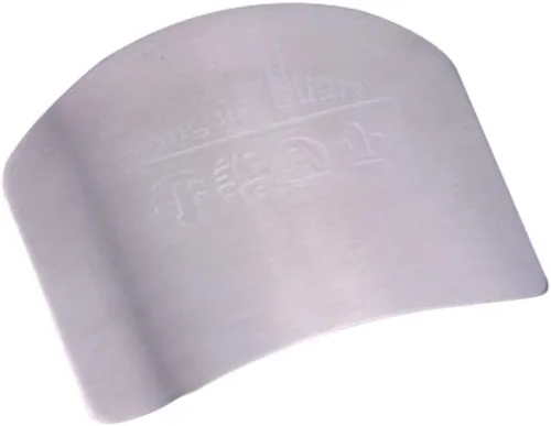 Vista 6 de Protector de dedos, protector de dedo de acero inoxidable protector de mano cuchillo de picar herramienta de cocina, cortador de verduras protector