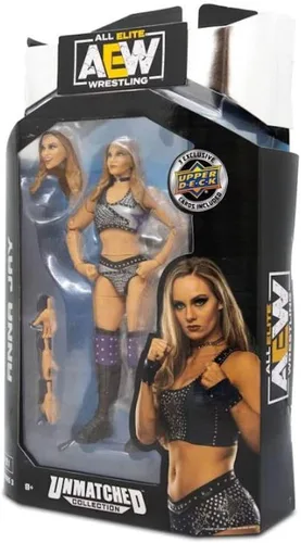 Vista 2 de AEW - Figura de acción de lucha libre inigualable de la colección de luminarias inigualables (elige luchador) (Anna Jay)
