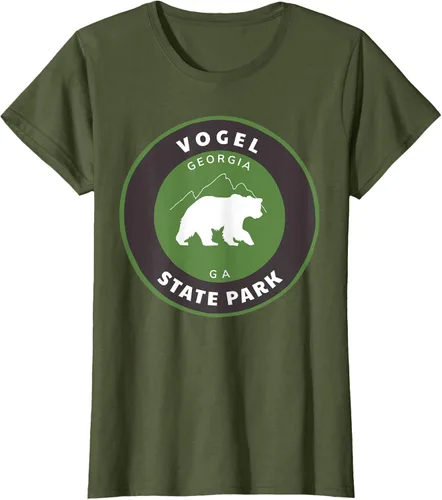 Vista 19 de Vogel State Park Georgia GA Bear Mountains - Camiseta de manga corta