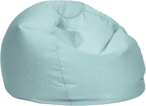 Vista 23 de Sorra Home Puf – Cojín de felpa y cómodo para interiores con relleno de frijoles trupedic para todas las edades, color morado Barrett