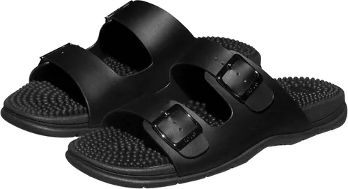 Vista 4 de Revs Lochy - Acupressure & Reflexology Massage Sandals Negro