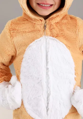 Vista 4 de Disfraz de Peluche de Corgi para Niños Pequeños Multicolor