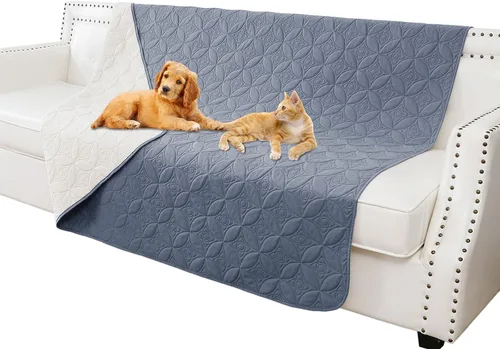 Vista 41 de Manta impermeable para perro, 30 x 30 pulgadas, fundas de sofá para mascotas pequeñas para sofá, silla, cama, protector de muebles de perros