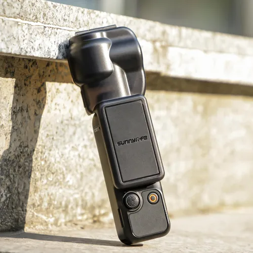 Vista 6 de Pocket 3 Funda protectora para DJI Osmo Pocket 3, Gimbal Protector de pantalla de lente Cubierta protectora para DJI Osmo Pocket 3 Accesorios, Negro