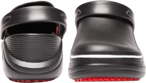 Vista 5 de Men and Women's Non-Slip Chef Shoes Oil Water Resistant Safety Nursing Working Shoes for Kitchen Garden Bathroom
