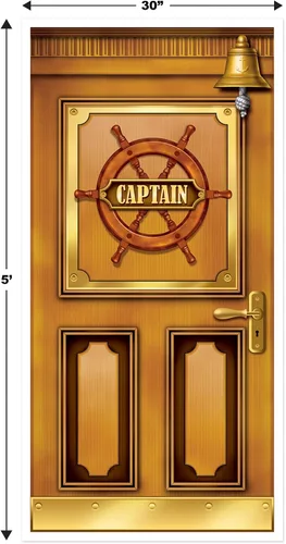 Vista 2 de Accesorio de fiesta para cubierta de puerta de crucero (1 unidad) (1/paquete)