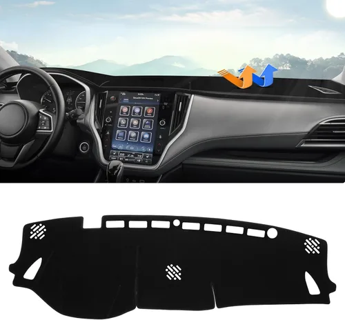 Vista 35 de Autorder - Tapete para salpicadero para 2007-2013 Chevy Chevrolet Silverado/GMC Sierra con dos guanteras, accesorios, cubierta de salpicadero