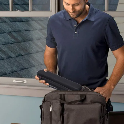 Vista 5 de Mchoi - Funda para Brother DS-940DW/DS-740D/DS-720D, funda de transporte para escáner, carcasa rígida de EVA, a prueba de golpes y semi-impermeable