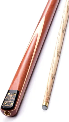Vista 3 de KS TOOLS HIOD - Taco de billar inglés con puntas de taco de 0.394 in, hecho a mano, 57.1 in, 19 onzas