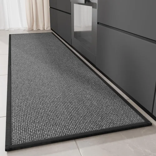 Vista 33 de Hargiis Alfombra de cocina de goma antideslizante, lavable, absorbente para piso, lavable a máquina, para frente del fregadero, puerta, lavandería