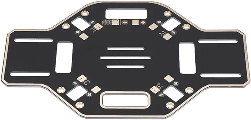 Vista 3 de Quadcopter FPV - Kit de marco de dron, kit de marco de dron, accesorio RC placa PCB integrada, 17.7 pulgadas para DJI F450 Quadcopter Kit de marco