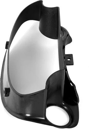 Vista 6 de HECASA Bisel de racimo compatible con Honda Civic 1996-2000, negro, calibre 2, bisel de racimo de doble calibre 2.047 in-2.362 in
