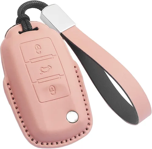 Vista 14 de Funda para llavero Volkswagen, funda para llavero Volkswagen VW Jetta Beetle Bora Eosvw Rabbit up Caravelle Multivan Santana Skoda Accesorios Tipo A