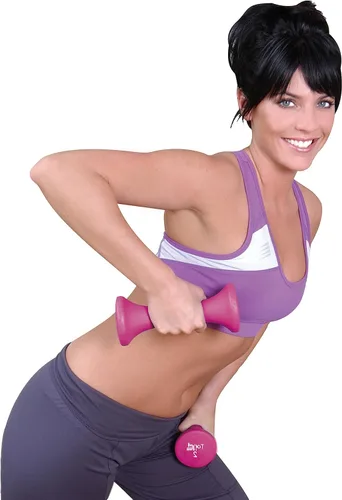 Vista 6 de Tone Fitness El juego incluye 3 pares de mancuernas