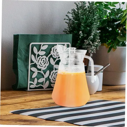 Vista 3 de Jarra de bebidas de 1,5 l, jarra de té helado, jugo de leche, jarra inastillable, refrigerador, uso doméstico